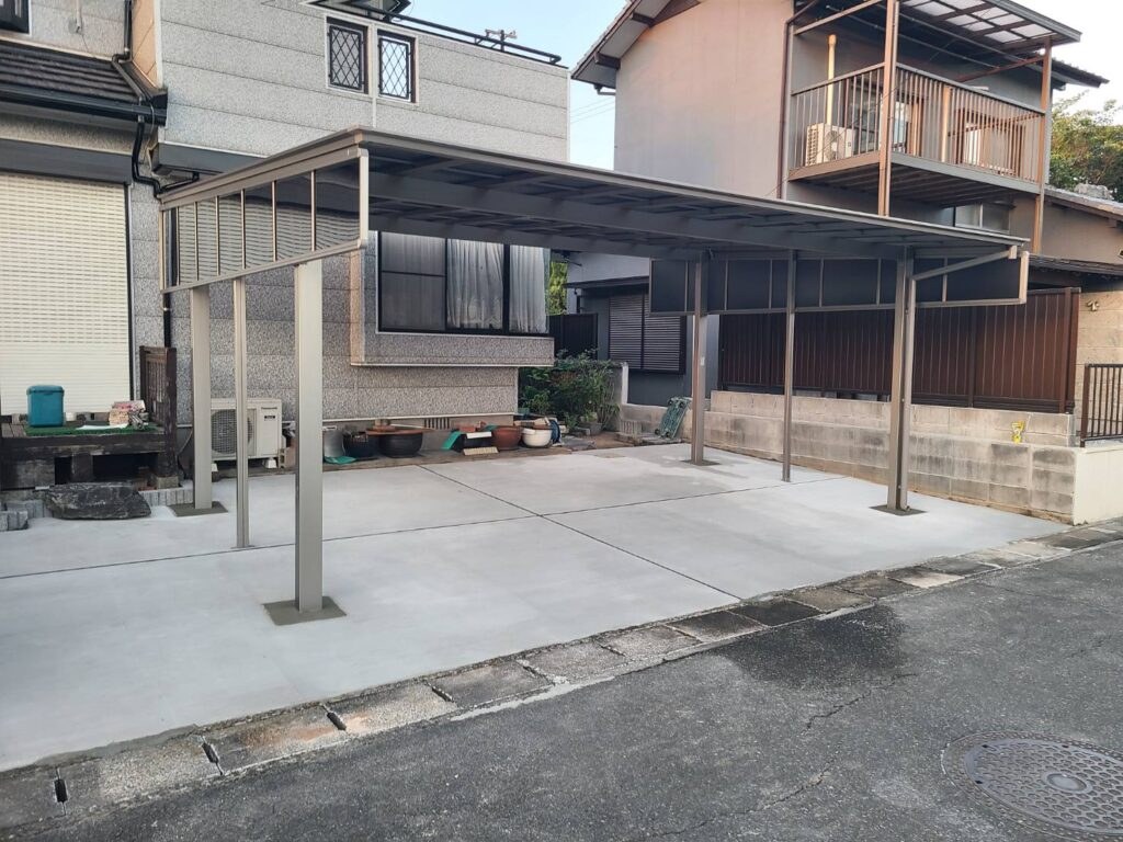 外構工事（カーポート）
